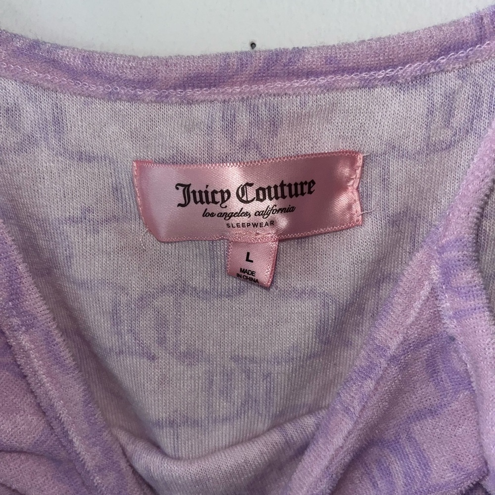 Juicy Couture Lavender Pyjama Set with Logo Waistband - Picture 4 of 7